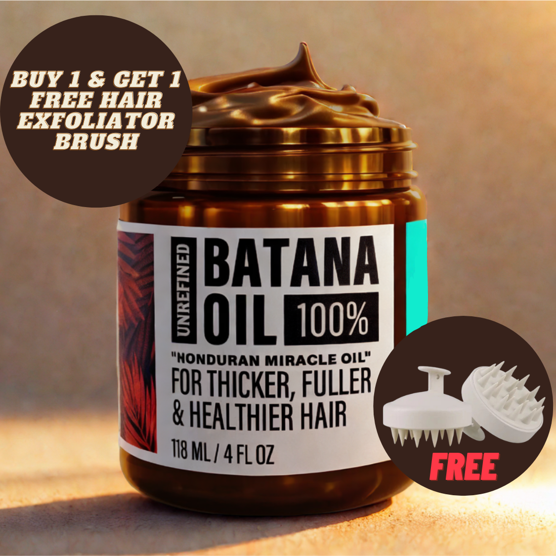 Bantana Natural Hair Growth Oil